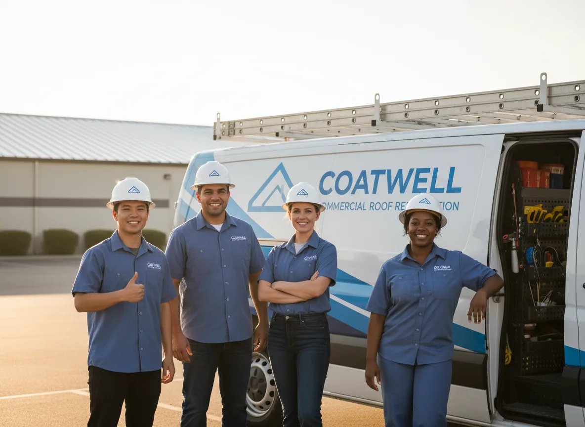 Commercial roof coating company in Alkol, WV